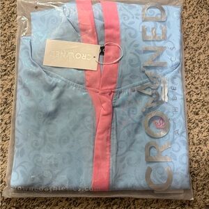 Crowned Athletics Blue and Pink Jacket